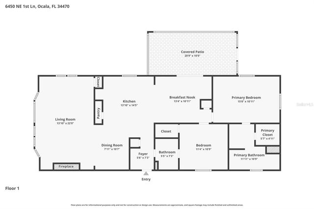 6450 NE 1ST LANE, Ocala, FL 34470