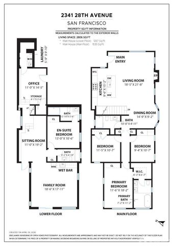 2341 28th Avenue, San Francisco, CA 94116