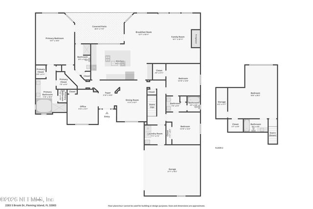 2283 SOUTH BROOK Drive, Fleming Island, FL 32003