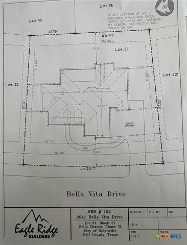 2041 Bella Vita Drive, Nolanville, TX 76559