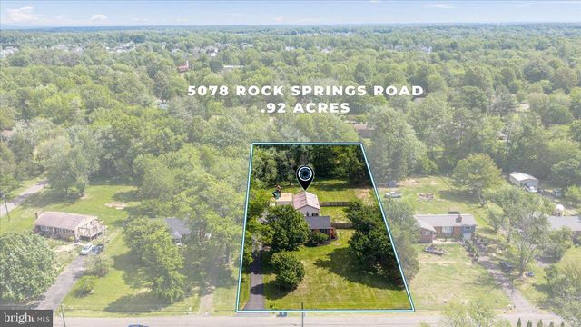 5078 ROCK SPRINGS RD., Warrenton, VA 20187