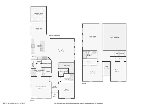 1269 Western Yarrow Drive, Justin, TX 76247