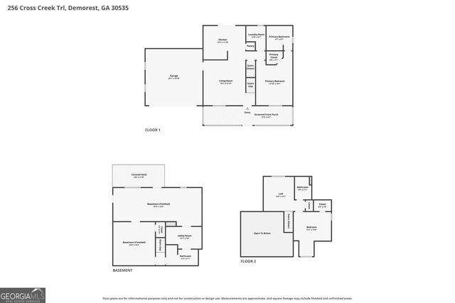 256 Cross Creek Trail, Demorest, GA 30535