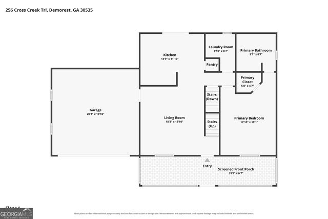 256 Cross Creek Trail, Demorest, GA 30535