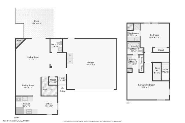 1610 Brentwood Drive, Irving, TX 75061
