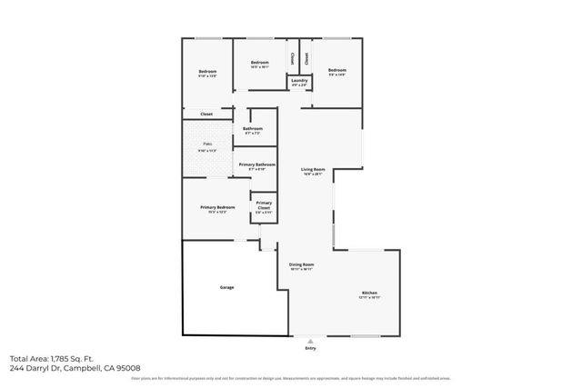 244 Darryl Drive, Campbell, CA 95008