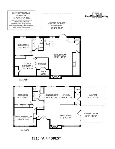 1916 Fair Forest Drive, Matthews, NC 28105