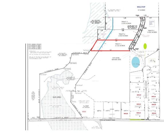 TBD Tract 1 Ranch Lake Court, Weatherford, TX 76087