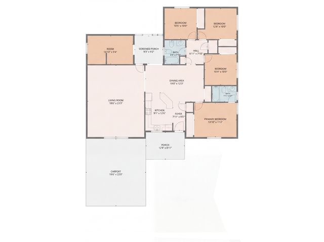3407 NE 10th Street, Mineral Wells, TX 76067