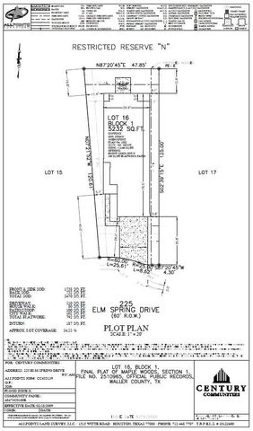 225 Elm Spring Drive, Hockley, TX 77447