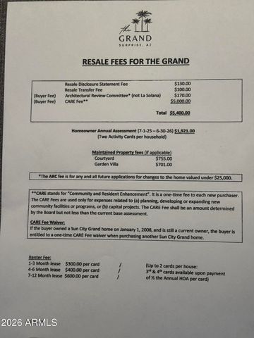 15829 W Rosewood Way, Surprise, AZ 85374