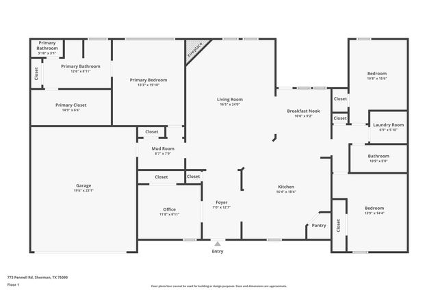 773 Pennell Road, Sherman, TX 75090