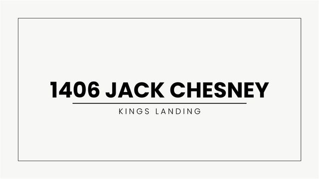 1406 Jack Chesney St, Corpus Christi, TX 78415
