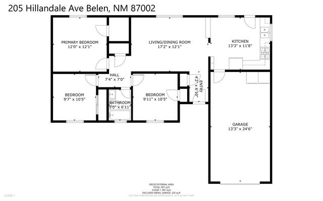 205 Hillandale Avenue, Belen, NM 87002
