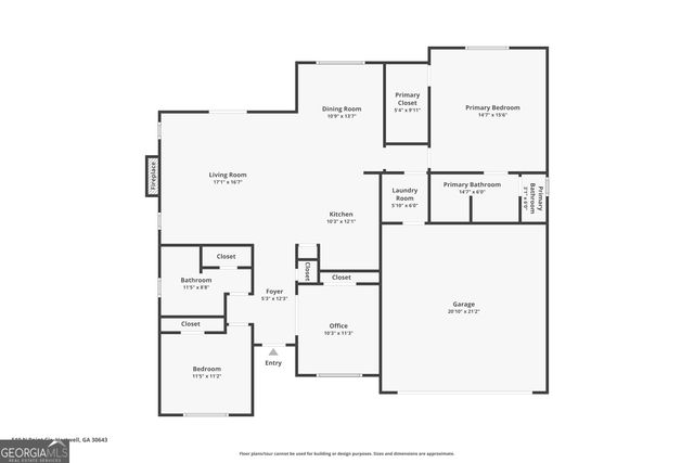 519 N Point Circle, Hartwell, GA 30643