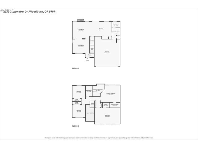 2536 EDGEWATER Dr, Woodburn, OR 97071