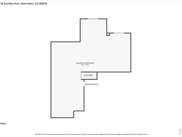 15682 W Eureka Ave, Morrison, CO 80465