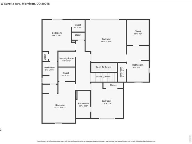 15682 W Eureka Ave, Morrison, CO 80465