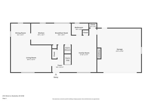 2721 Minot LANE, Waukesha, WI 53188