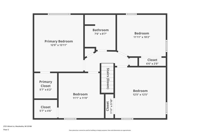 2721 Minot LANE, Waukesha, WI 53188