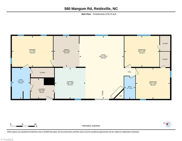 580 Mangum Road, Reidsville, NC 27320