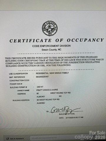 95 W Round Top Road, Bryson City, NC 28713