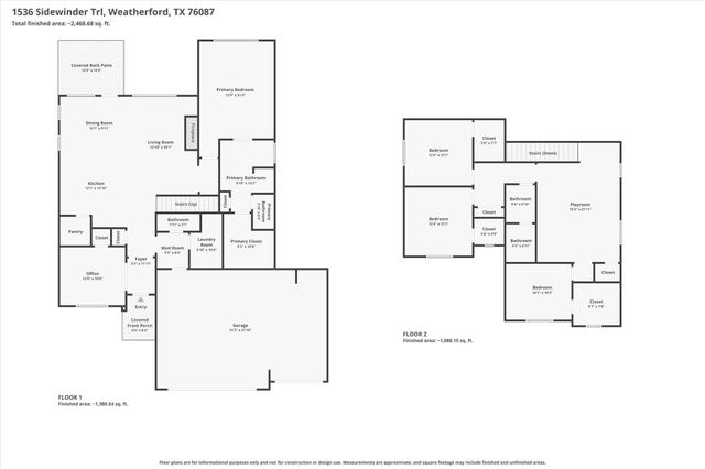 1536 Sidewinder Trail, Weatherford, TX 76087