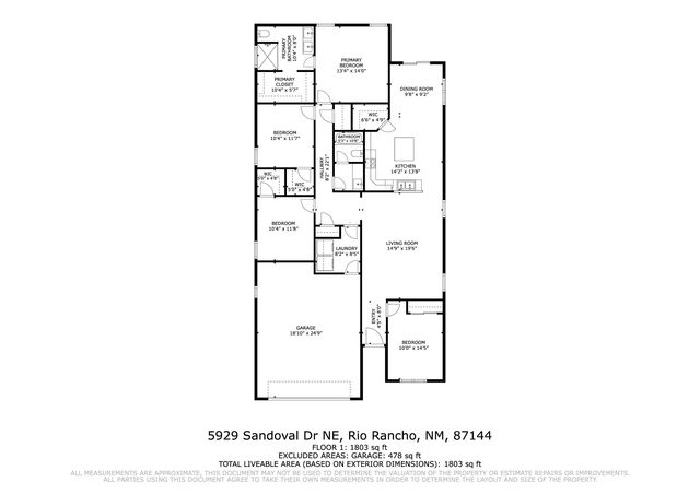 5929 Sandoval Drive NE, Rio Rancho, NM 87144