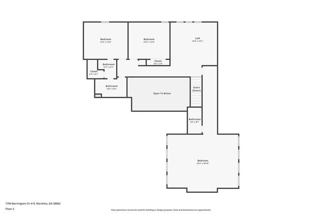 1704 Barrington Circle, Marietta, GA 30062