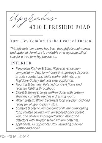 4310 E Presidio Road, Tucson, AZ 85712