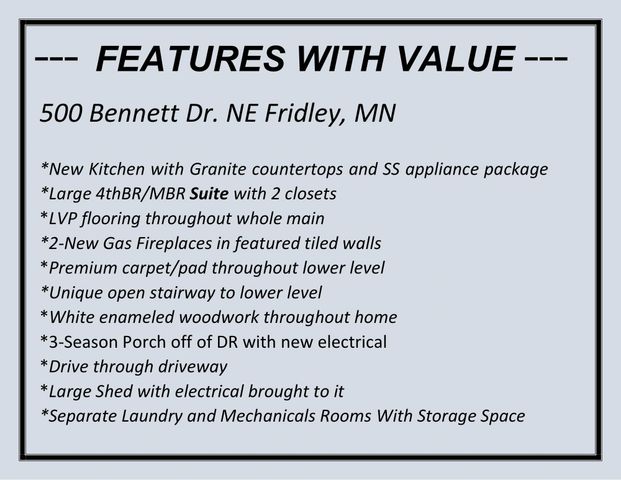 500 Bennett Drive NE, Fridley, MN 55432
