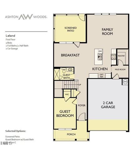 124 Moonflower Lane Homesite 269, Wilsons Mills, NC 27520