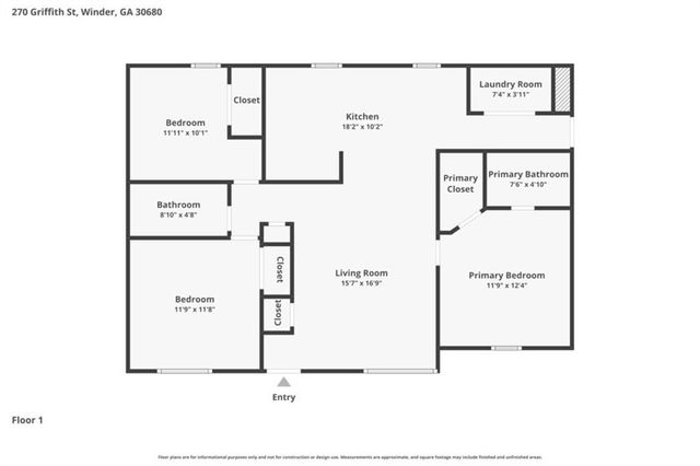 270 Griffith Street, Winder, GA 30680