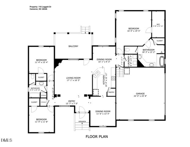 116 Leggett Drive, Cameron, NC 28326