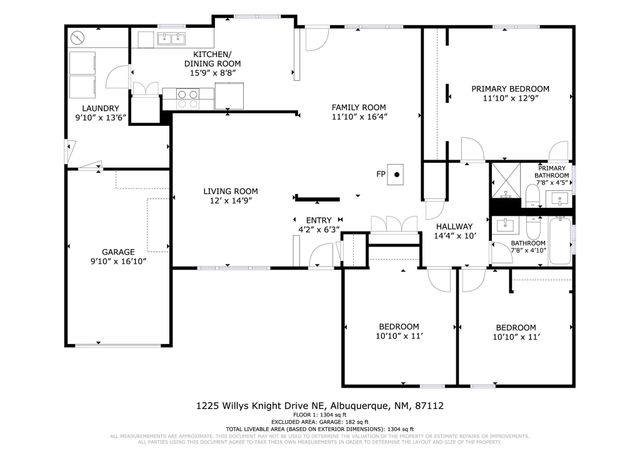 1225 Willys Knight Drive NE, Albuquerque, NM 87112