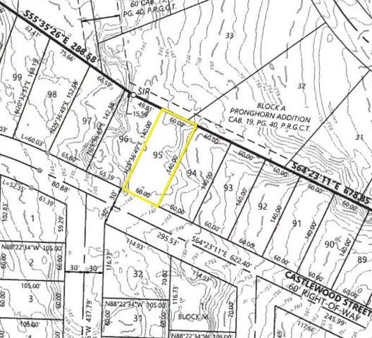 Lot 95A Castlewood Street, Gordonville, TX 76245