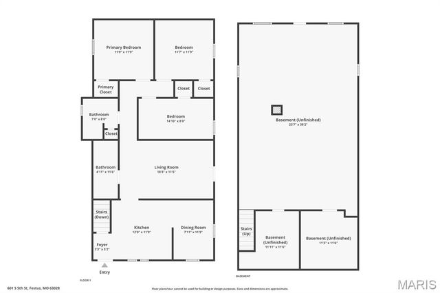 601 S 5th Street, Festus, MO 63028