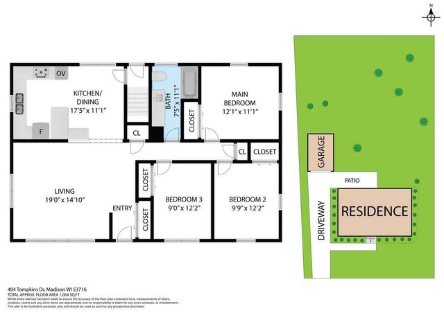404 Tompkins Drive, Madison, WI 53716