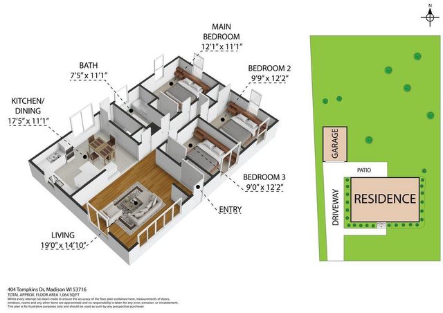 404 Tompkins Drive, Madison, WI 53716