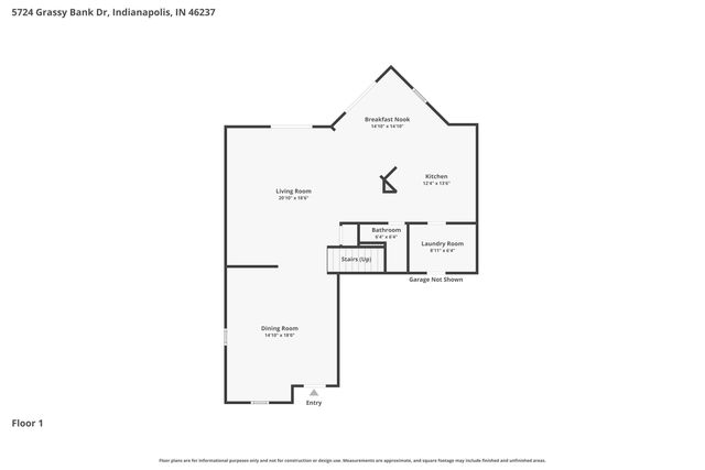 5724 Grassy Bank Drive, Indianapolis, IN 46237