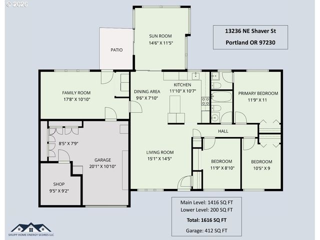 13236 Ne SHAVER St, Portland, OR 97230