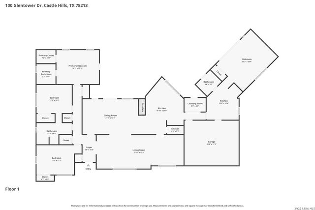 100 GLENTOWER DR, Castle Hills, TX 78213