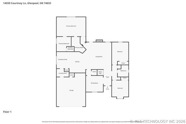 14559 S Courtney Lane, Glenpool, OK 74033