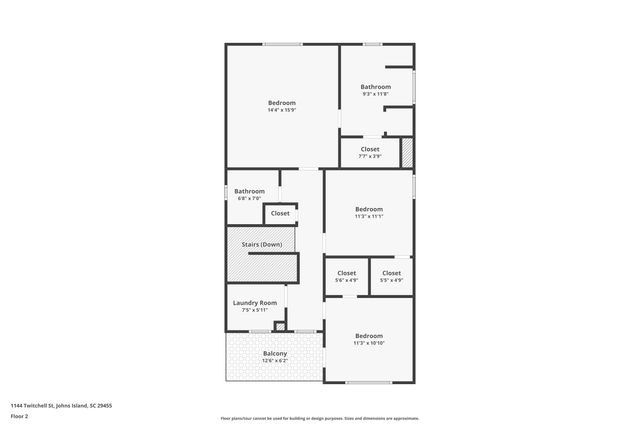 1144 Twitchell Street, Johns Island, SC 29455