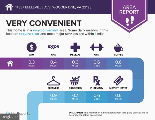 14337 BELLEVILLE AVE, Woodbridge, VA 22193