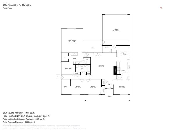 3704 Standridge Drive, Carrollton, TX 75007