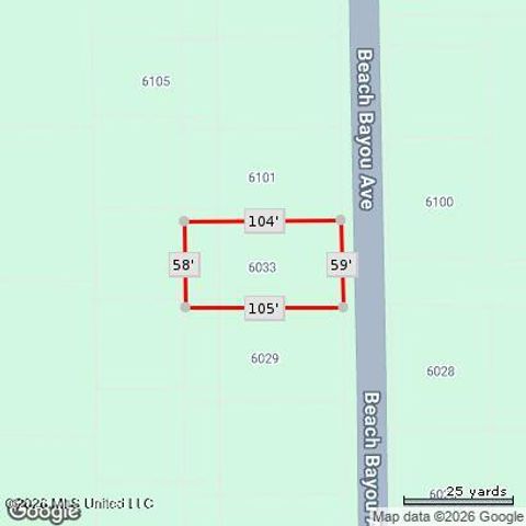 6033 Beach Bayou Avenue, Biloxi, MS 39532