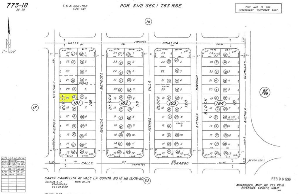 Image 5 of property listing at 0 Avenida Martinez, La Quinta, CA 92253