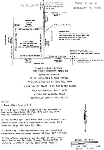 Irving Dirt Road Extension Boulevard NW, Albuquerque, NM 87114