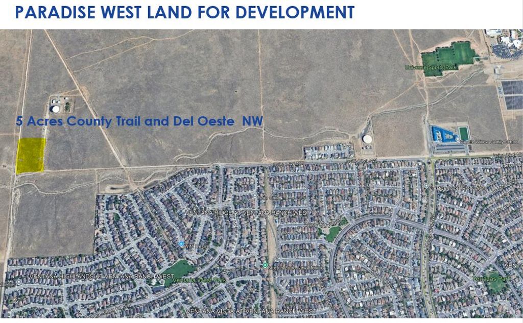 Irving Dirt Road Extension Boulevard NW, Albuquerque, NM 87114
